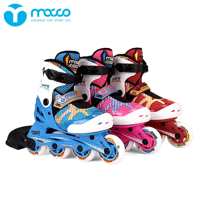 Детские роликовые коньки macco, Спортивная Защитная Экипировка 906S K7 BU