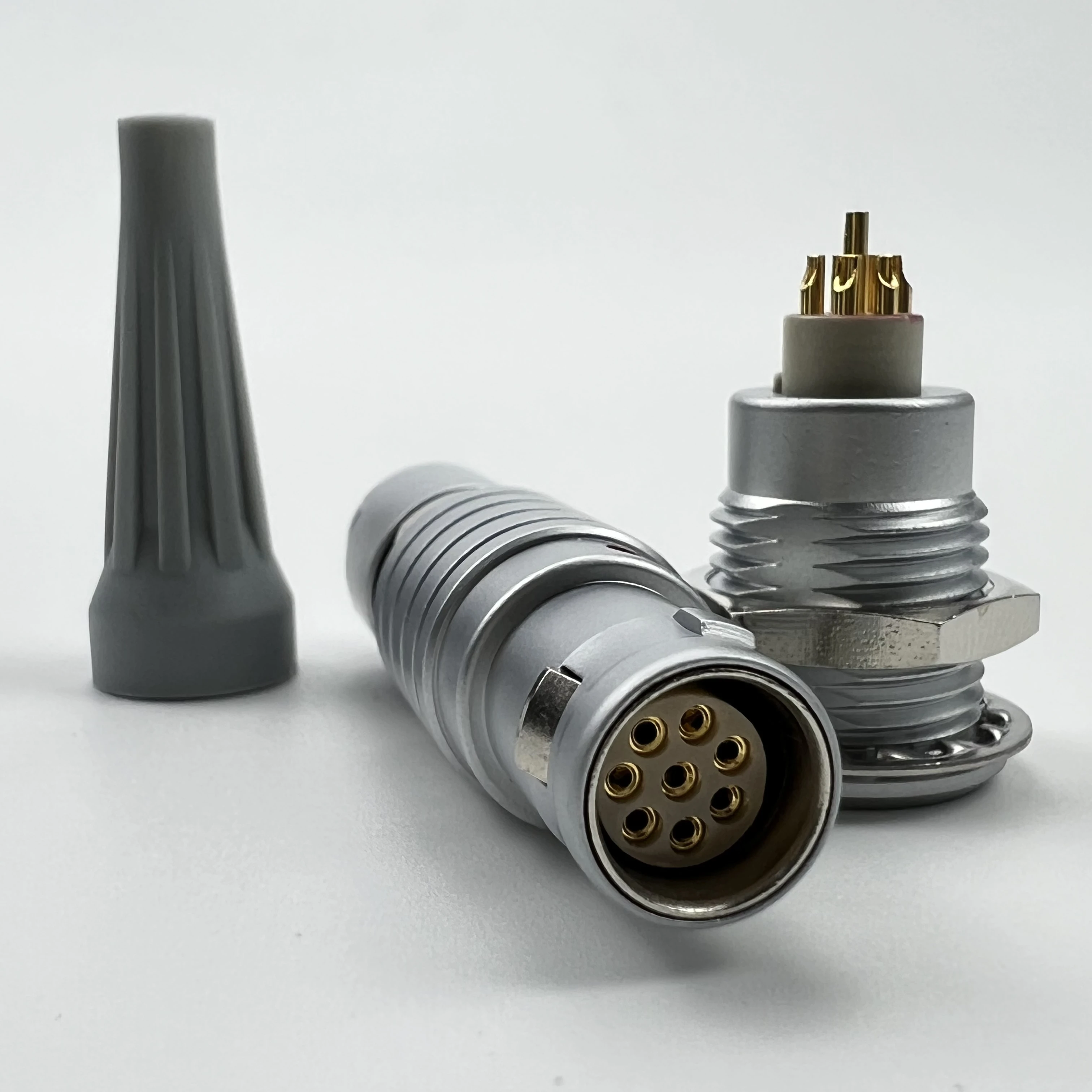 Manufactures LEMOS connector 0b 1b 2b 3b 4b 2  3  4  5  6  7  16 16 19 26 30 40 pin FGG metal circular  fast connector