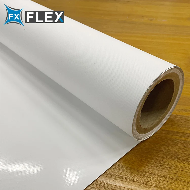 PVC Flex Outdoor Indoor Mesh Banner Advertising Billboard PVC Flex Banner Price Polyester Industry Fabric For Flex Banner