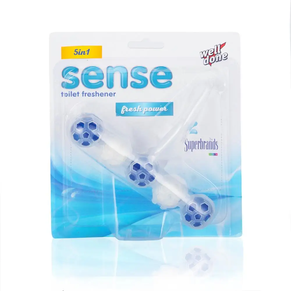 Factory supplier durable usage scented auto toilet bowl air freshener