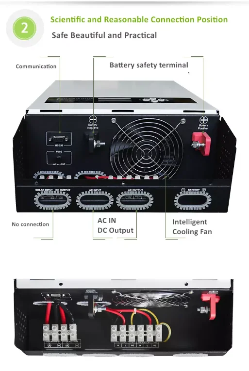 Low frequency all in one solar inverter dc 48v ac 120v solar off grid inverter	 solax hybrid solar inverter