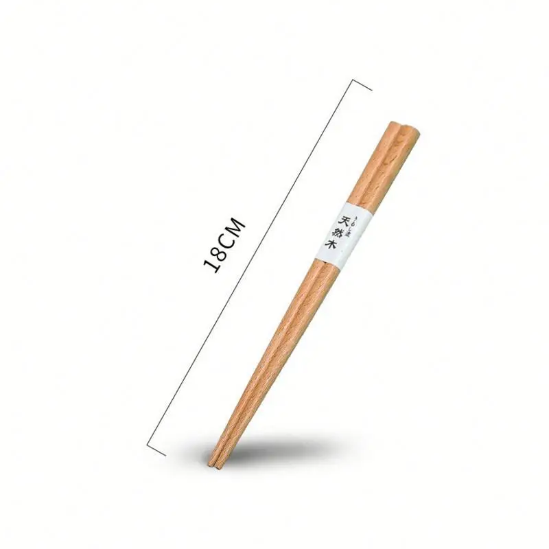 Bulk buy cheap custom japanese korean reusable square bamboo beech wooden sushi chopsticks prices