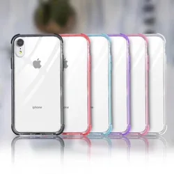 hot selling transparent tpu phone case for iphone xs max with rings for mobile phone cases