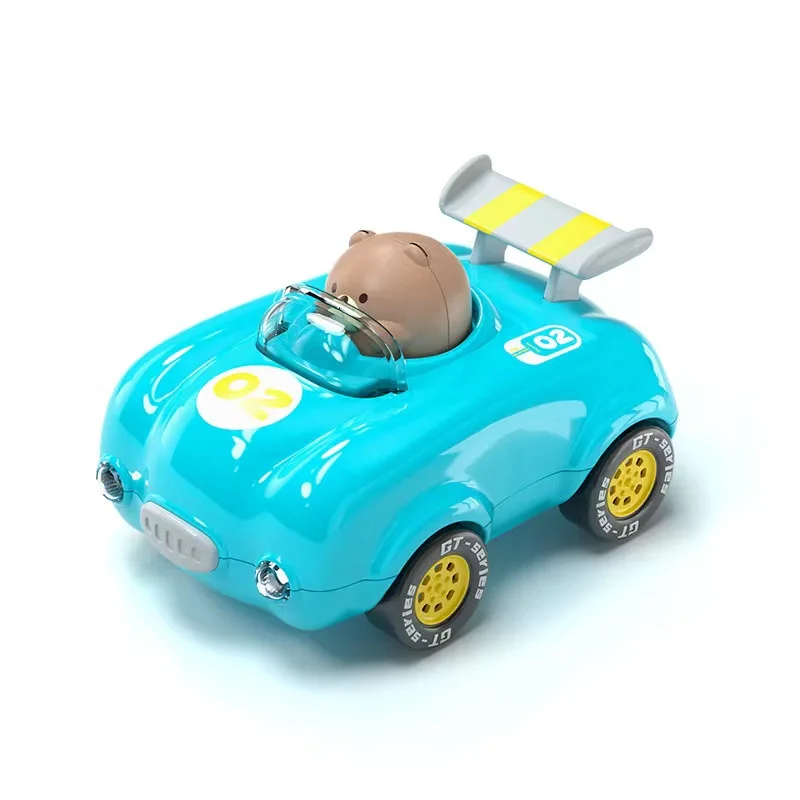Custom Factory Cheap Good quality Wholesale Plastic 11cm Cartoon Toy Cars ABS Truck Toy Car For Kids
