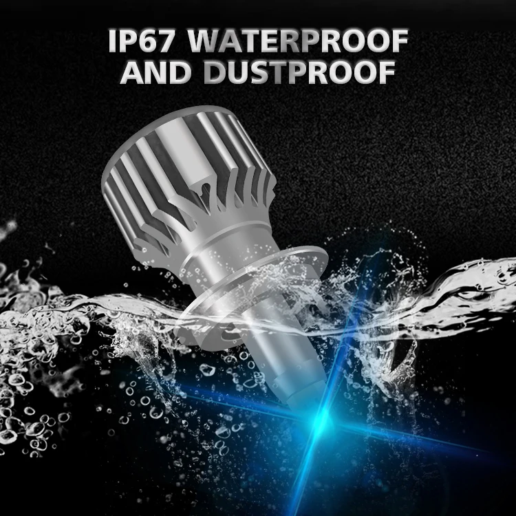 Factory Price Hot Sell H4 Led Lights S2 4 Sides X7 72w 8000lm Cob Led Headlight Bulb H7 H11 360 Headlights