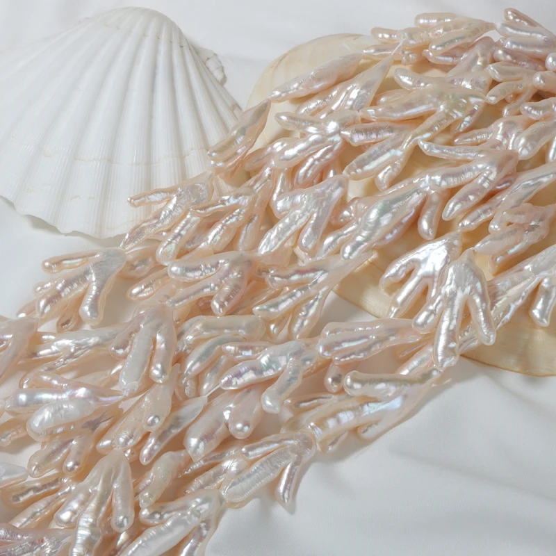 Chicken Feet Odd-Shaped Pearl Jewelry Semi-Finished Accessories Irregular Baroque Freshwater Pearl