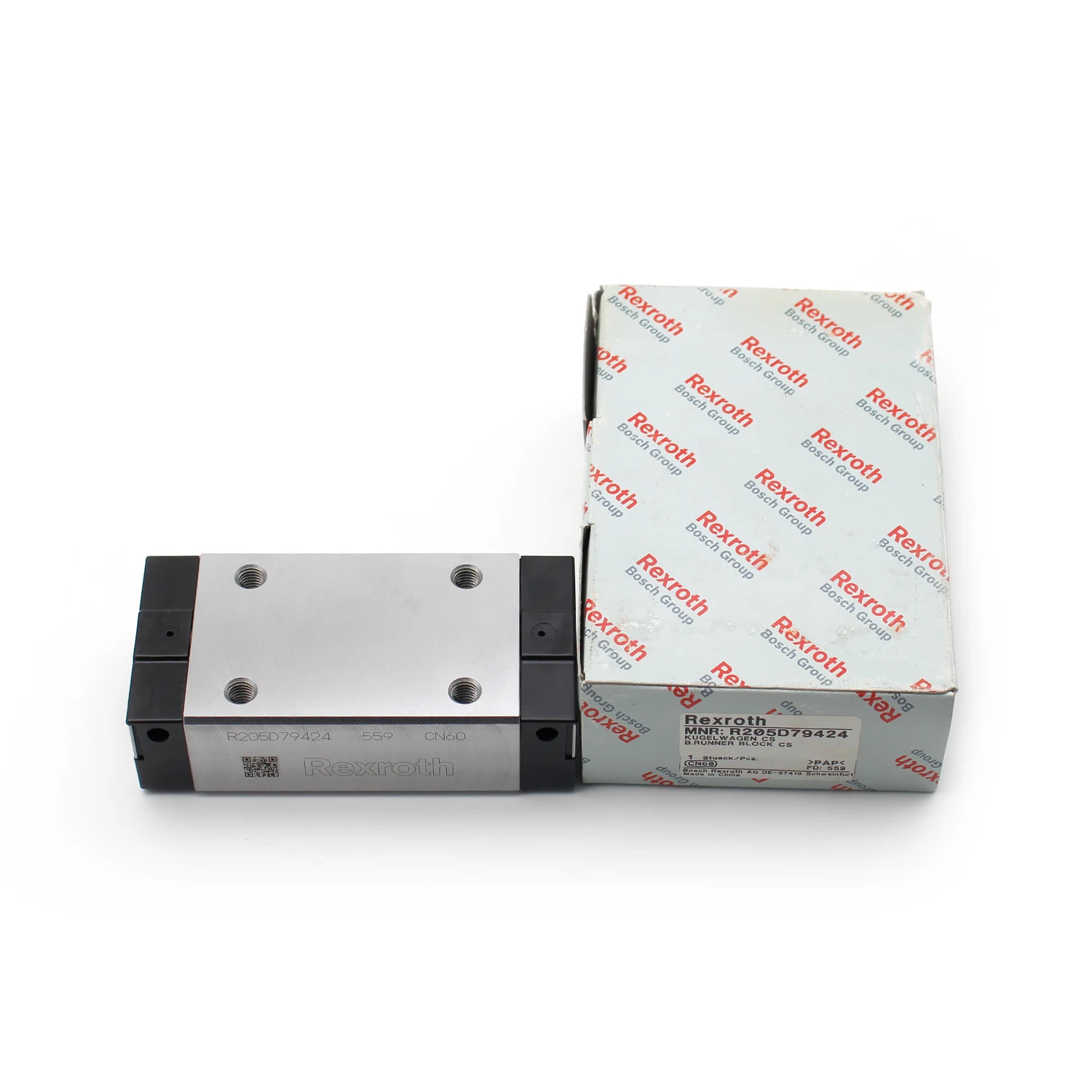Rexroth Linear CNC Parts Guide Rails R205D21320 R205D81320 R205D71320 R205D31320 R205D41320 Long Block High Load Bearing Block