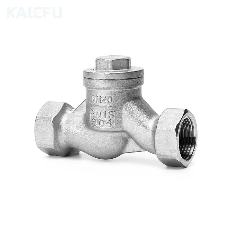 OEM ODM High-temperature 304 316 Stainless Steel Female Thread Check Valve Casting Industrial Steam Water Pump Non-return Valves