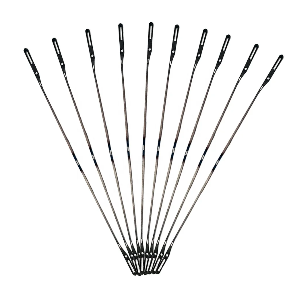 Excellent quality professional needle loom flat steel knitting wire heald wire