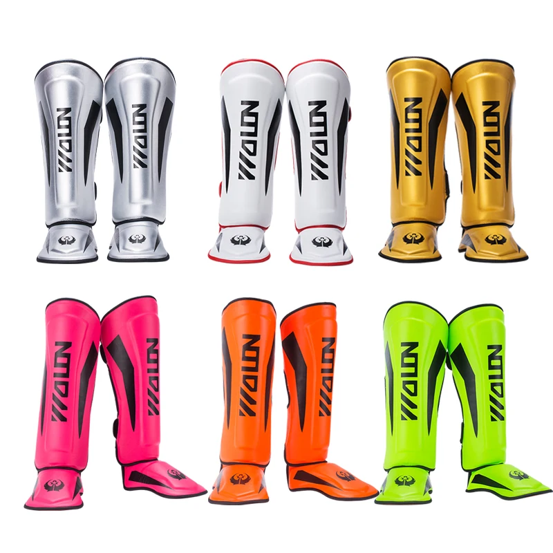 Профессиональный Боксерский утолщенный Shinguards Instep Muay Thai Fighting Men Mma Shin guards