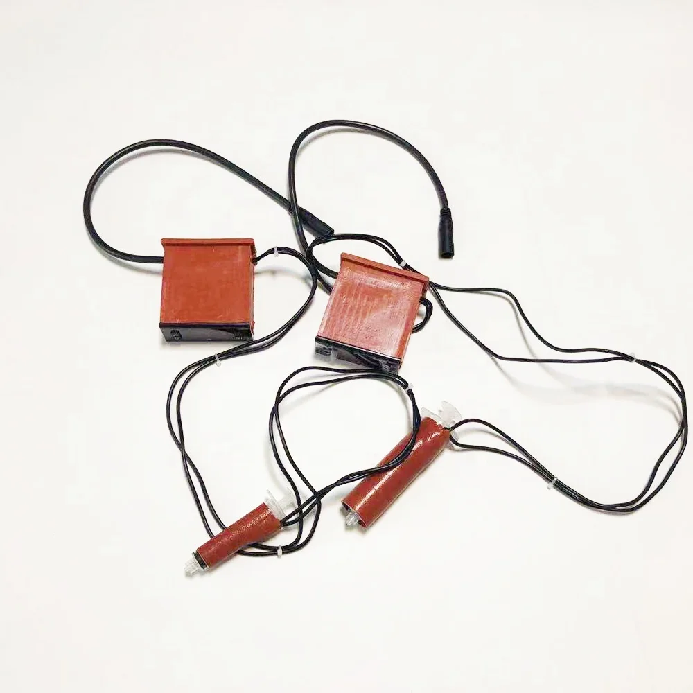 silicone electric heater for syringe with controller for chemical experiment