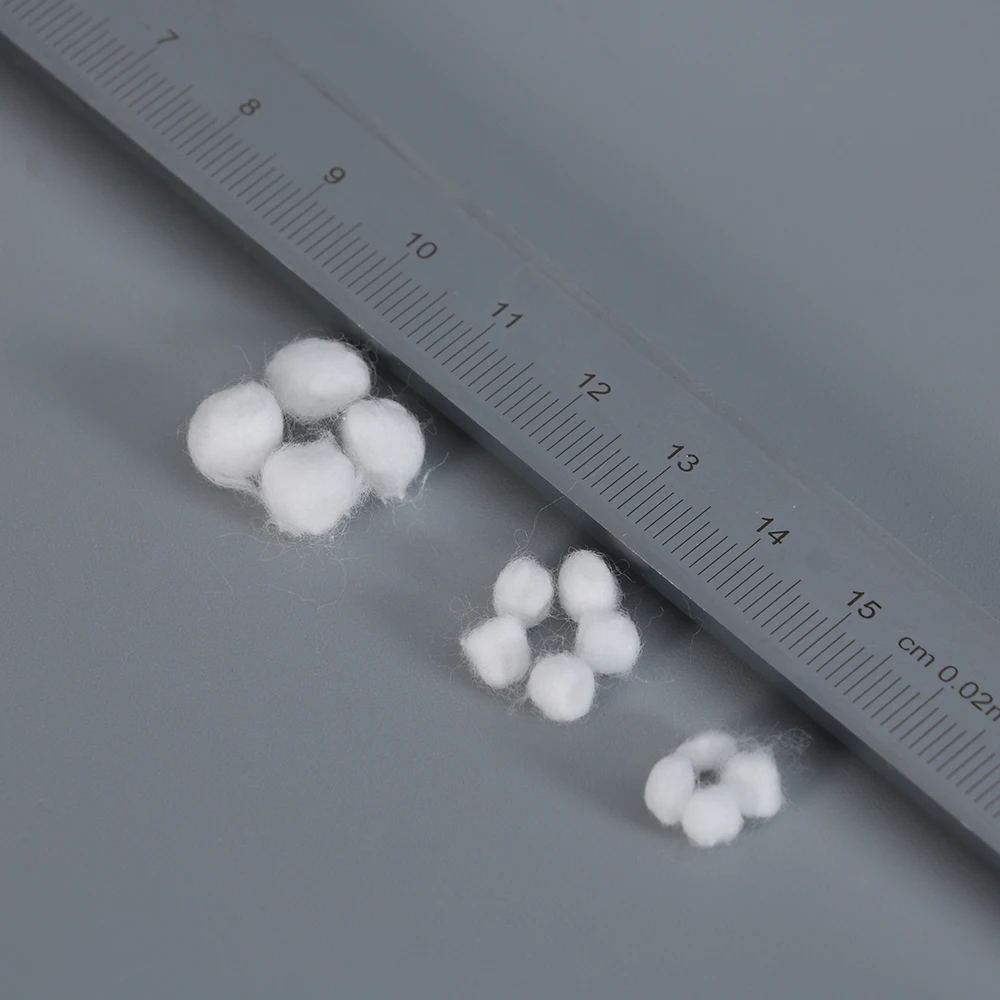 Best Selling Good Health 100% Pure Cotton Absorbent Disposable Medical Wool Pad Dental Cotton Roll Dental Cotton Pellets