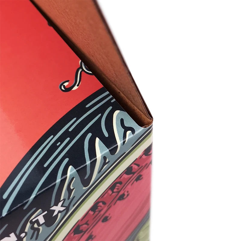 Manufacturer Custom Premium Flat Color Printed Cardboard Paper Corrugated Box Juice Packaging Carton