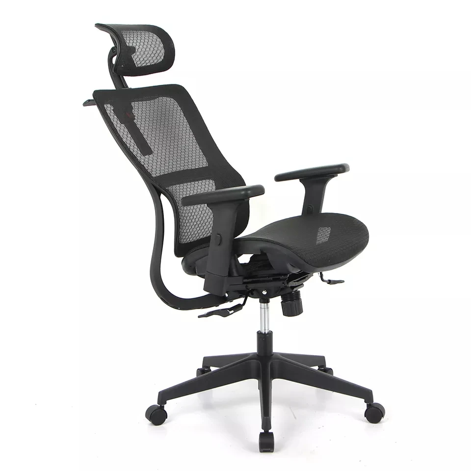 Henglin OEM ODM Height Adjustable High Back Boss Office Mesh Chair Comfortable Office Chair