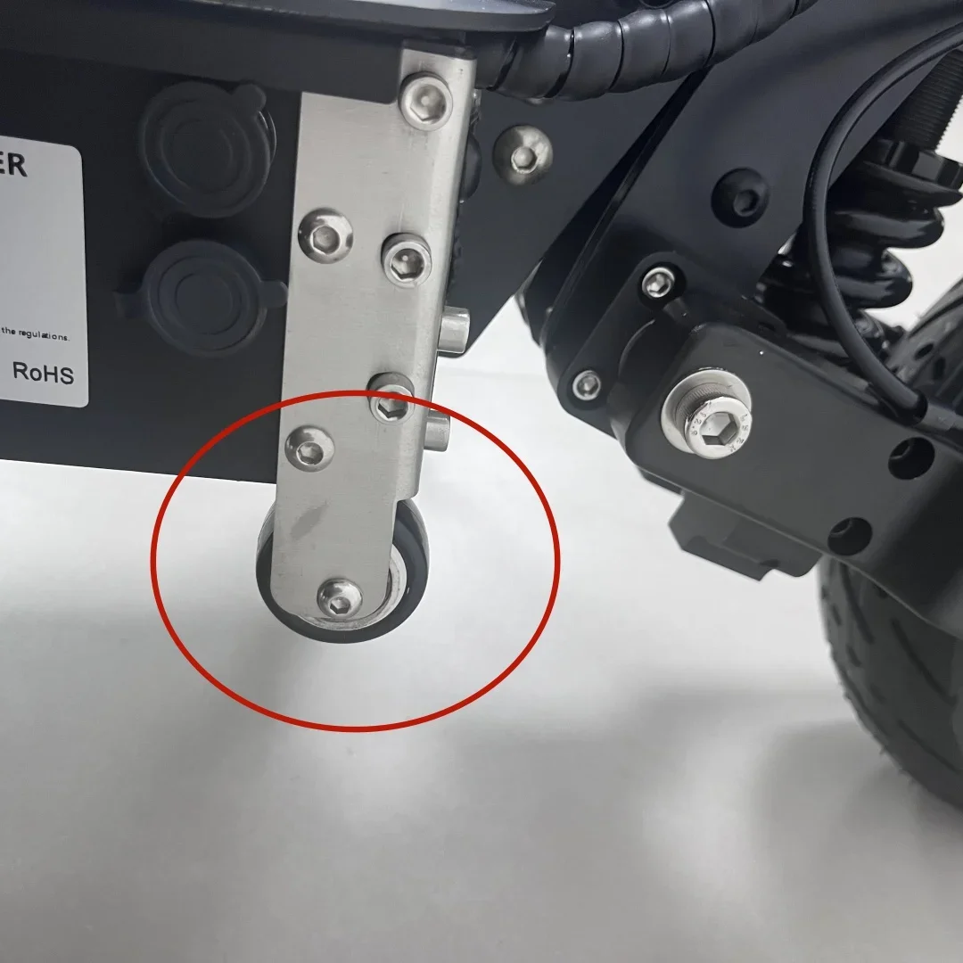 Professional Shock Absorption Scooter Frame 11 inch Double Drive Aluminum Alloy Frame Scooter Frame Parts