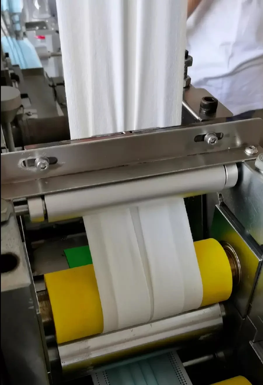 Elastic ear mask machine/Elastic Ear Loop Non-woven Wide Ear Band Face Mask Machine