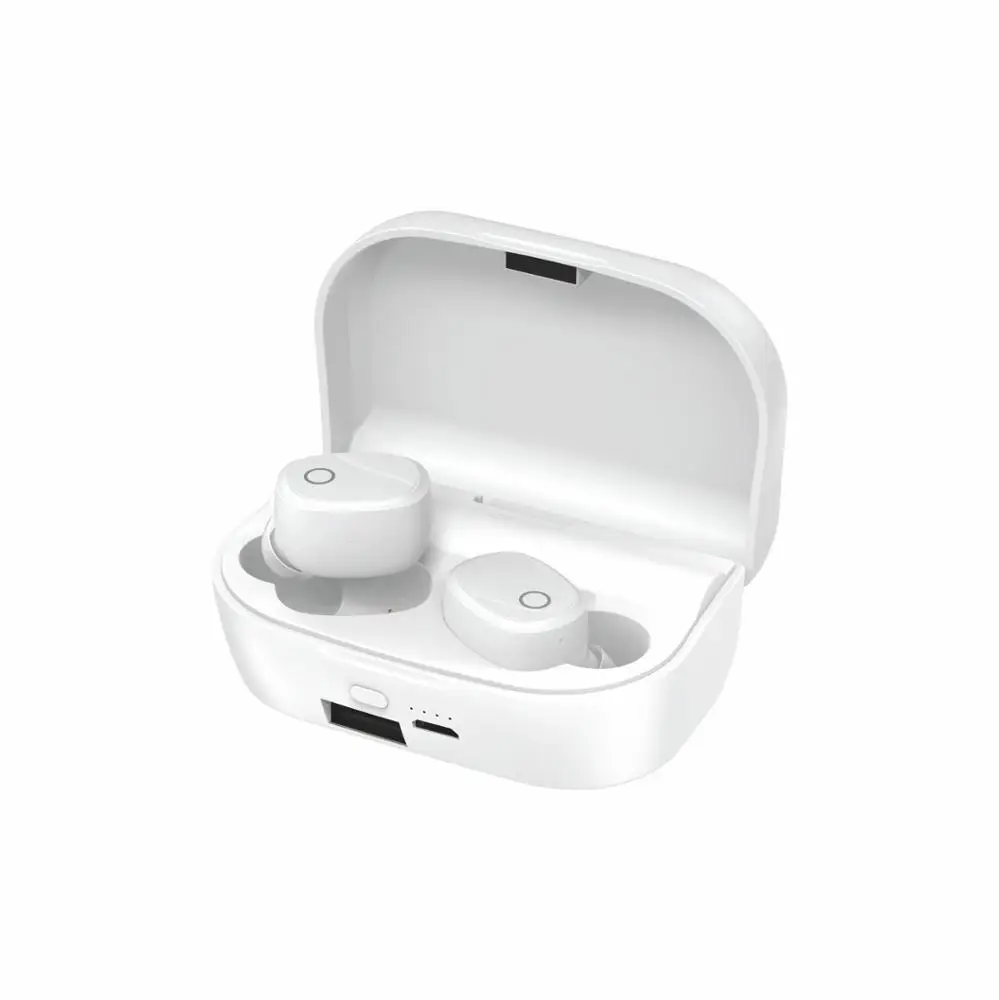 
bass earbuds with microphone charging case TWS earbuds mini wireless bluetooth earphone sports bluetooth earbuds 