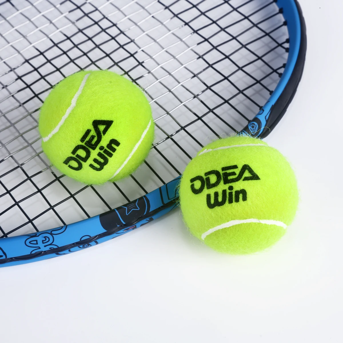 Odear Championship Tennis Ball Manufacturer Extra Duty 57% Wool Woven Felt Custom Wholesale Tennis Balls