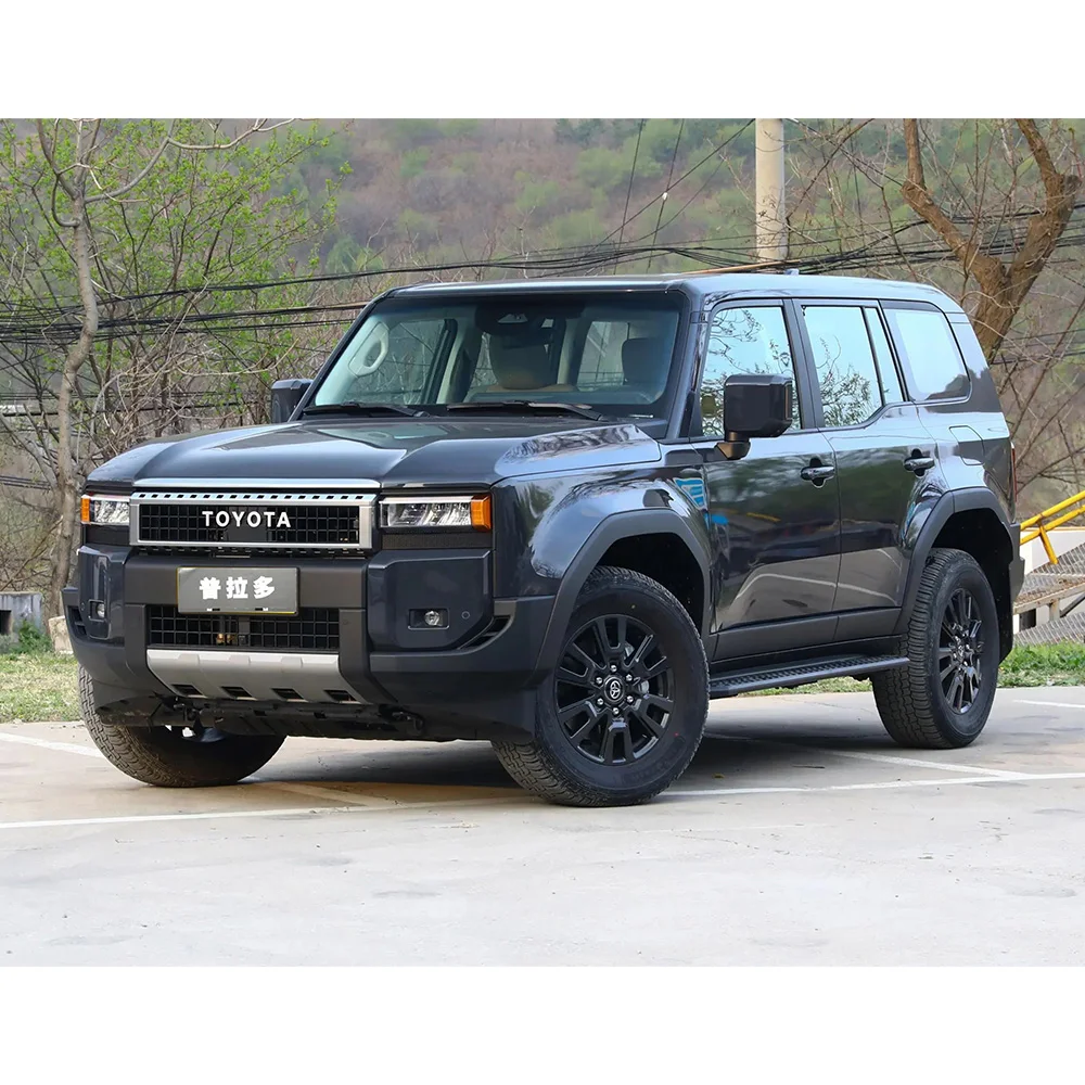 Подержанный 2024 Новый недорогой автомобиль Toyota Prado 2 4 T smart gas-electric Гибридный 5-местный средний и большой внедорожник полный привод