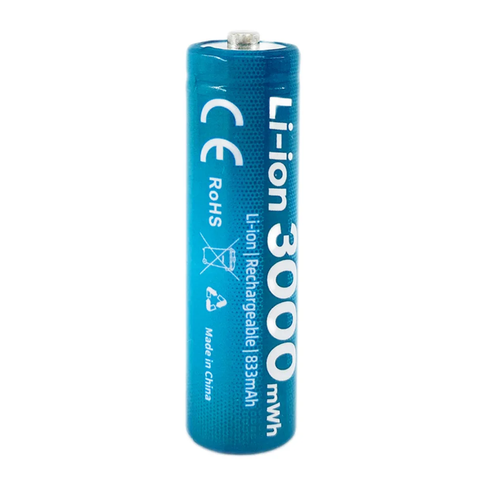 OEM li ion 14500 battery 3.7v 800mah 4.2v rechargeable batteries icr 14500 aa 1.5v lithium battery