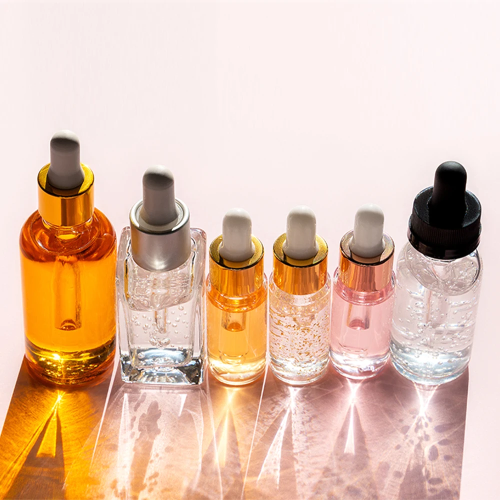 Factory Wholesale 80ml Frosted Glass Bottles Packaging Hair Oil Dropper Bottle Cosmetic Serum Bottle 100ml