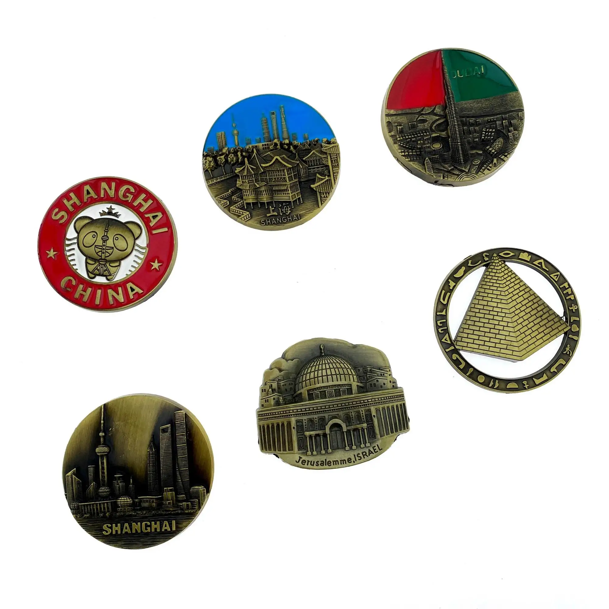 
Promotion Wholesale custom fridge magnet 3d souvenir fridge magnet metal magnet 