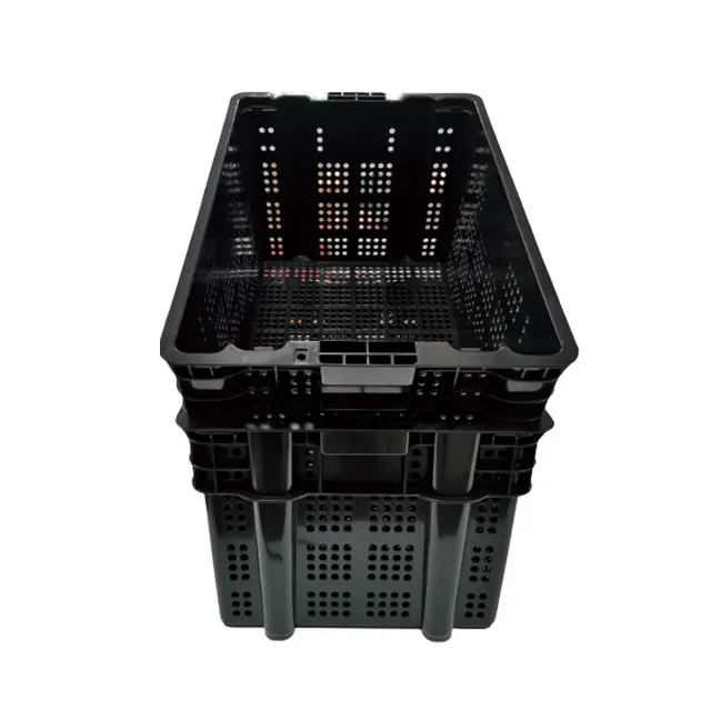 
Дешевый, Лидер продаж, высококачественный Штабелируемый Пластиковый перемещающийся ящик, Штабелируемый ящик с оборотом 