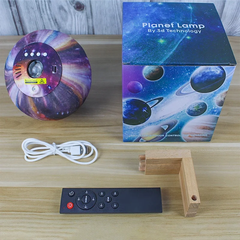Moon USB Rechargeable Light With Remote Control LED For Home Decoration Laser light for Party Night Light 3D Moon Lamp for stage
