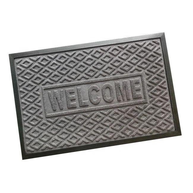Outdoor Hotel Entry Doormat Anti-slip Rubber Door Mat