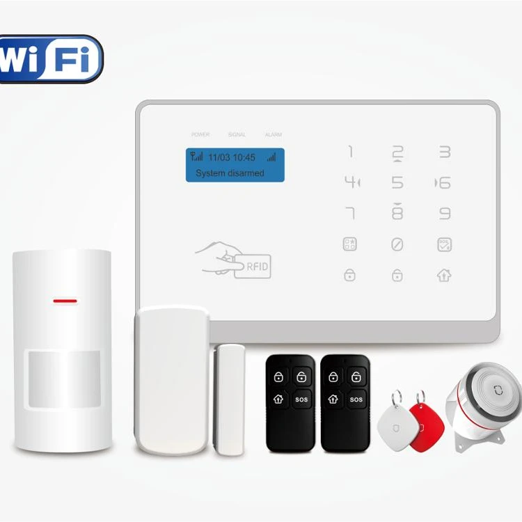 Wolf_Guard 3G GSM WIFI Smart  Home Security  Alarm System