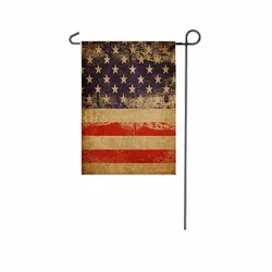 Festival and Seasonal Themes Holidays Double Side Yard Burlap Banner Home Decoration Cute 3D prints Dogs Welcome Garden Flags