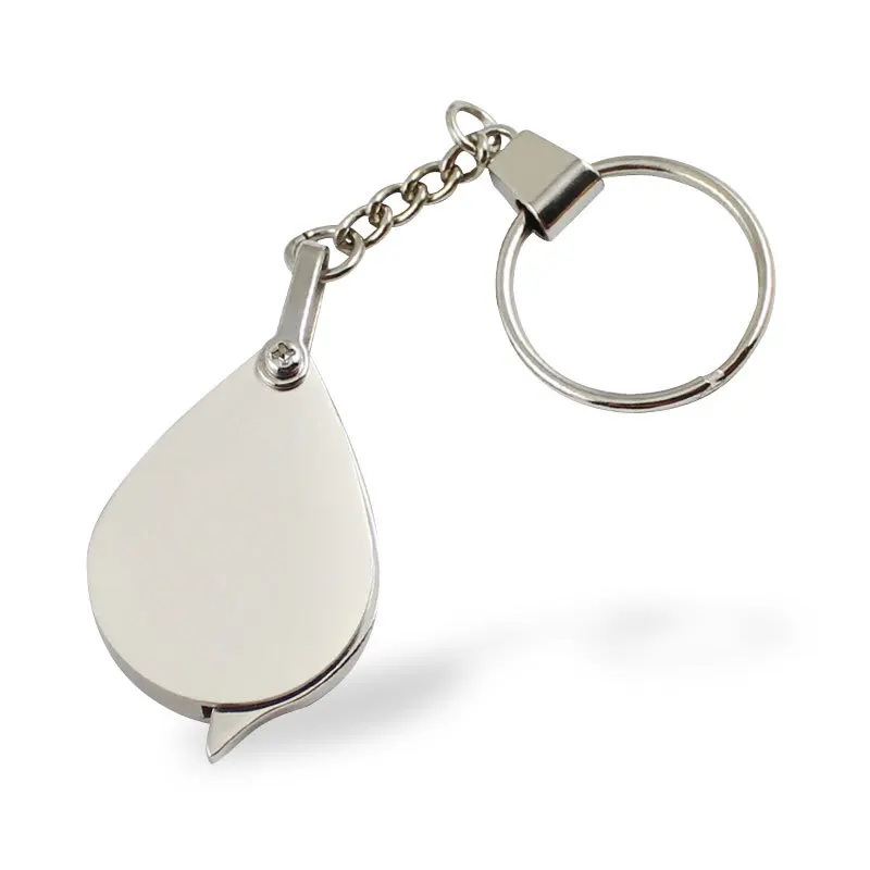 Hot Selling 15X Folding Pocket Full Metal Jewelry Loupe Magnifier With Gadget Promotional Gift
