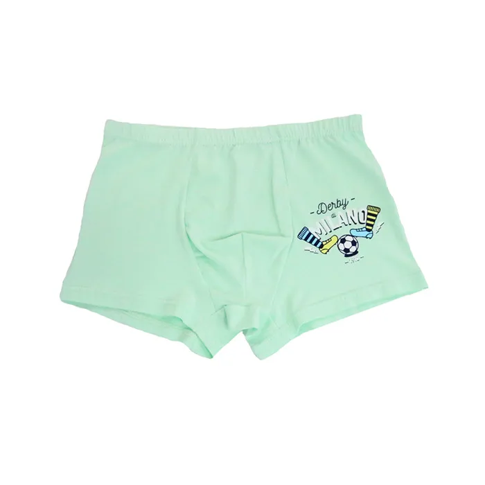 
Hotsale 4-12 Years Qute Printing Organic Cotton Children Thongs Underwear Children Underwear 