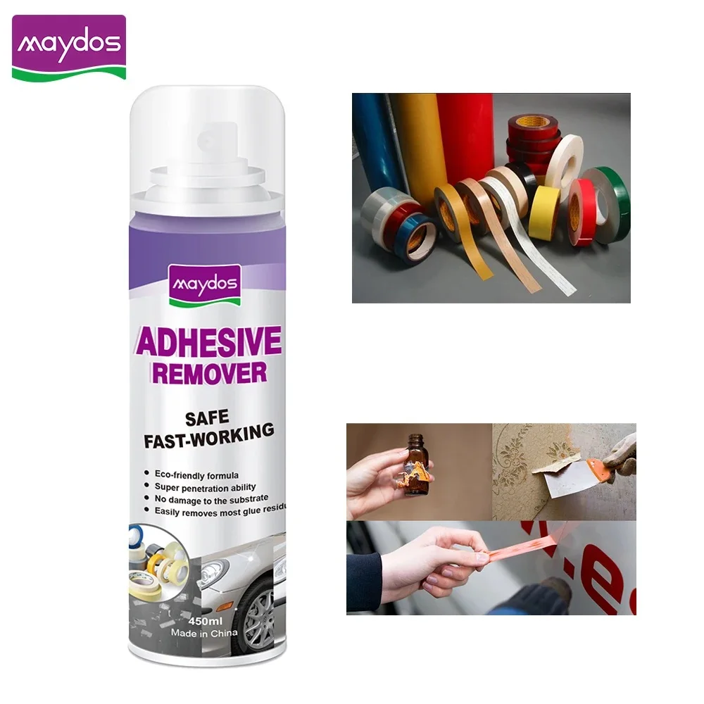 Maydos eco-friendly glue adhesive stain remover  iron metal industrial super glue cleaner