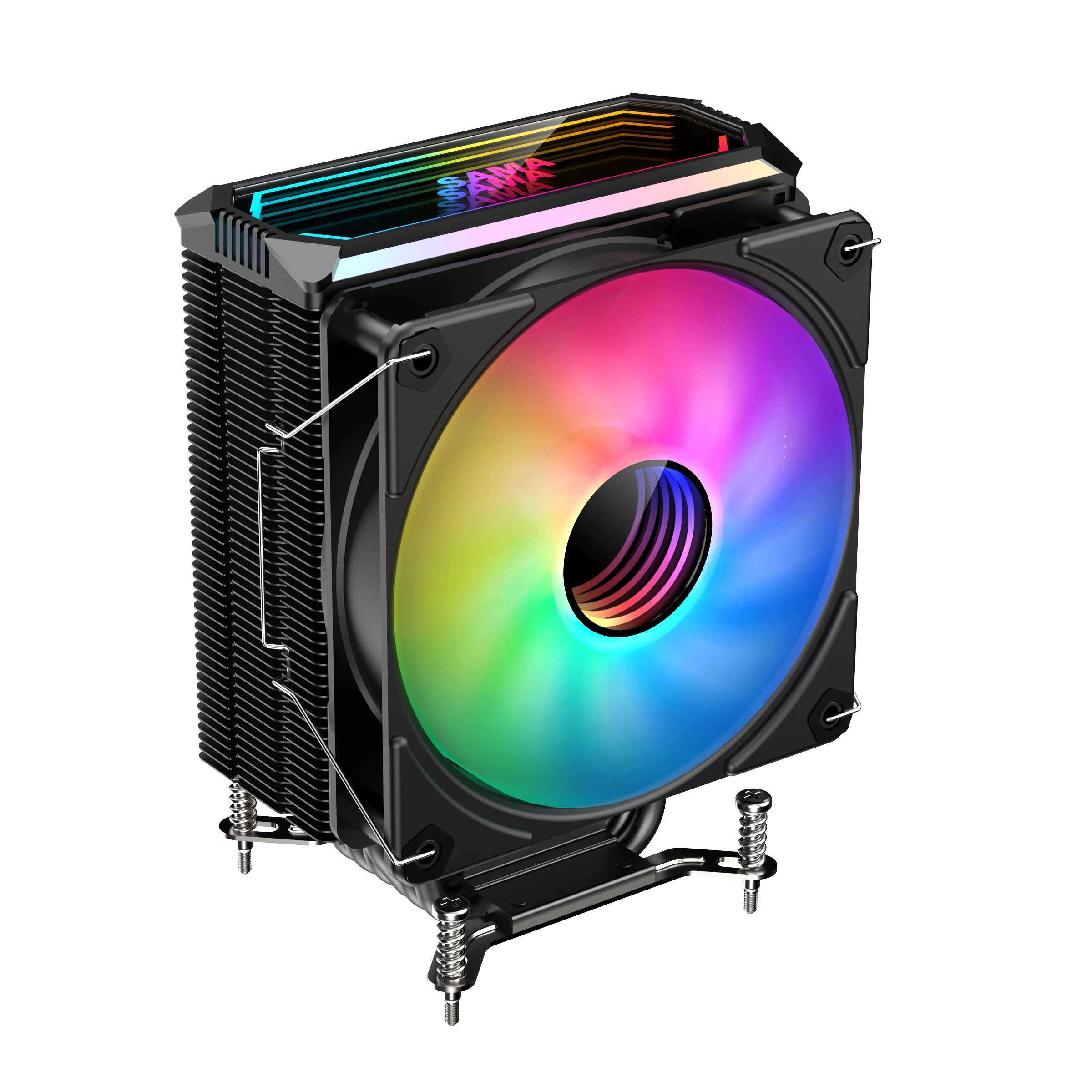 SAMA 6 тепловых трубок процессорный кулер 120 мм ШИМ 4 Pin PC радиатор тихий вентилятор для Intel LGA 1700 1200 1150 1151 1155 AMD AM4 AM5 охлаждения процессора F