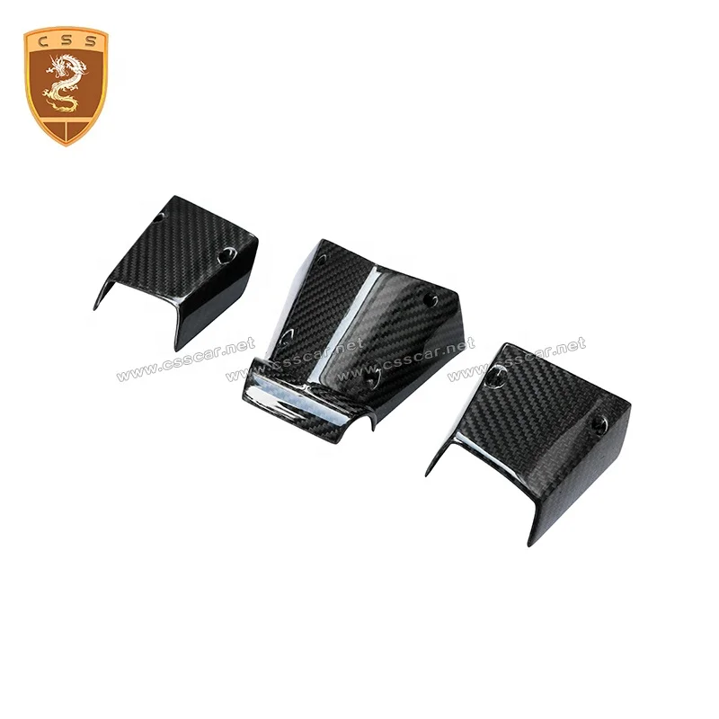 Luxury Glossy Black Carbon Fiber Lp700 Car Steering Wheel Cover Sets For Lamborghini Aventador