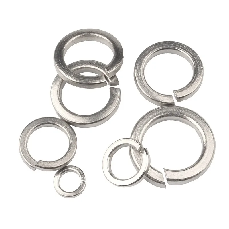 Stainless steel split washers Factory DIN127 Stainless Steel and Black Oxide Split Spring Lock Washer 9/16