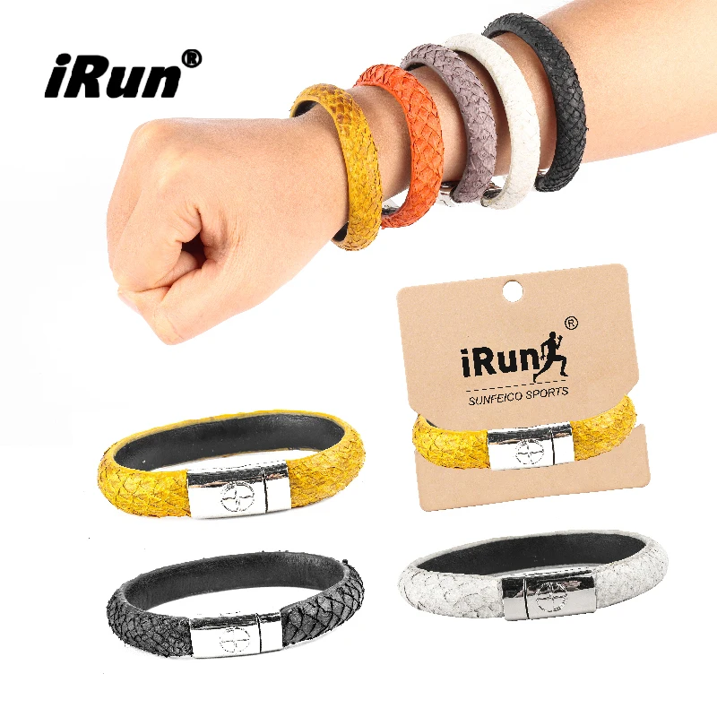 iRun  Fashion Jewelry Colorful  Bangle Bracelet jewelry brown smooth Leather Bracelet Simple Personality pu leather bracelet