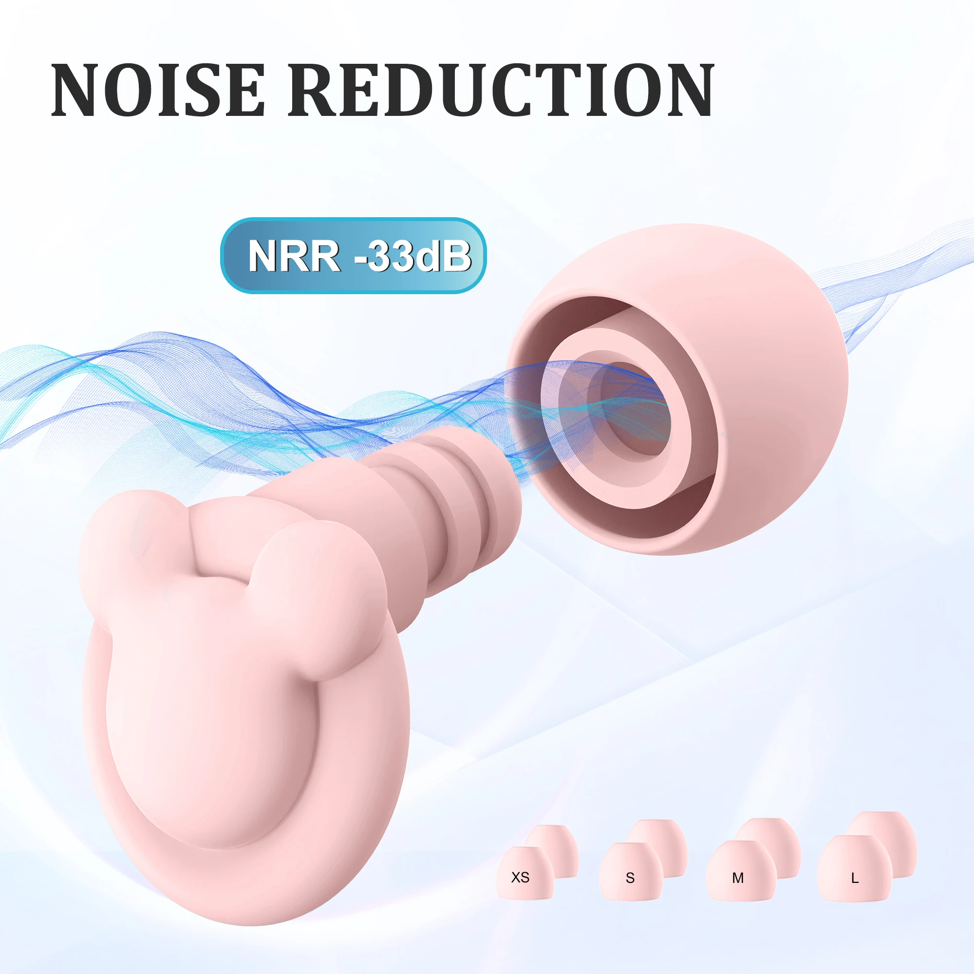 Cartoon style Silicone Sound Noise Cancelling Earplugs Sleeping Sleep ear plug earplug reduction Hearing Protection