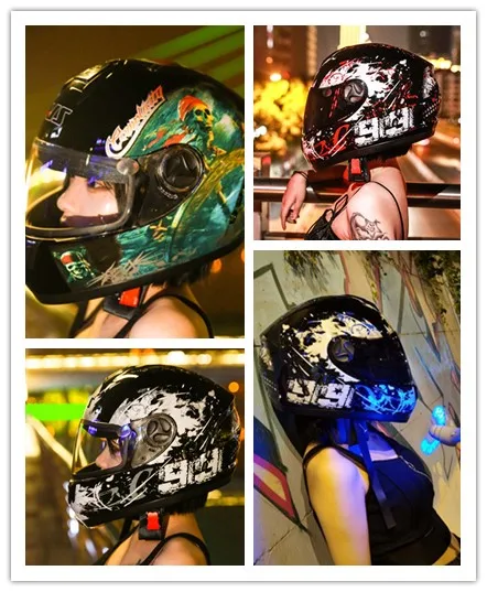 Wholesale Helmet Motorcycle Vintage Motorbike helmet Cool Style Security Protect Bike Motor Motorcycle Venom Helmet Motorcycle