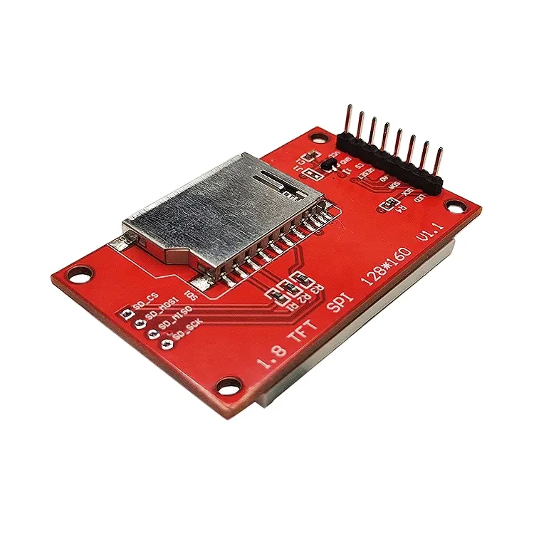 Hot Sale SD Card RGB Color LCD Module 1.8 Inch TFT LCD Display Module ST7735S  LCD TFT 1.8 Inch