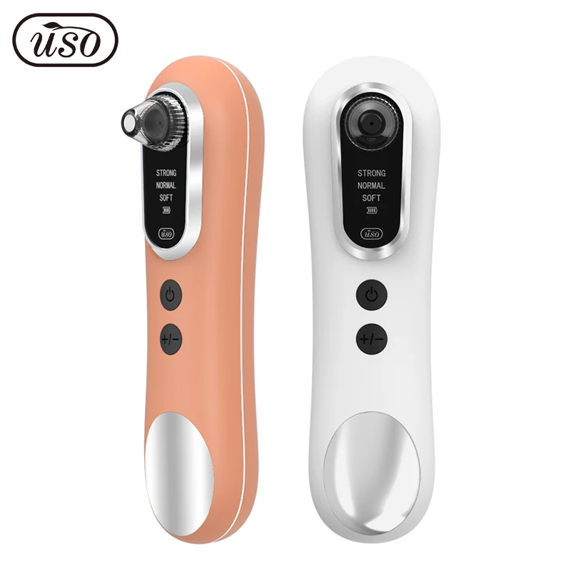 Custom 2021 mini facial pore nose cleaner vacuum blackhead remover tool electric rechargeable blackhead removal machine