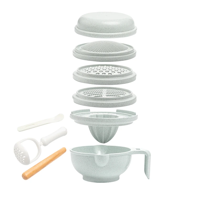 Multifunctional plastic serve mixer mini food maker baby grinding bowl (62249707927)