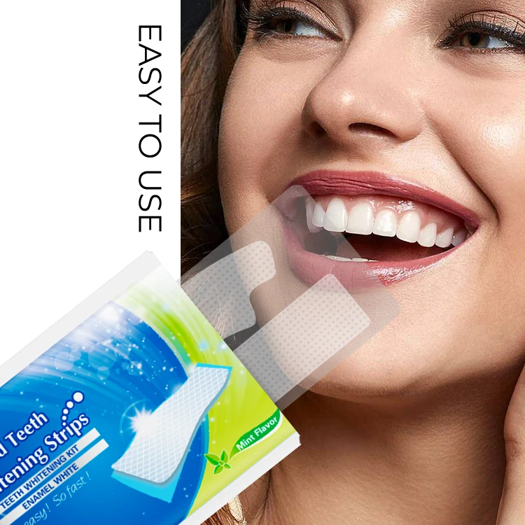 IVISMILE Wholesale Private Label Whitening Tooth Teeth Whitening Products Strip For Stain Removal
