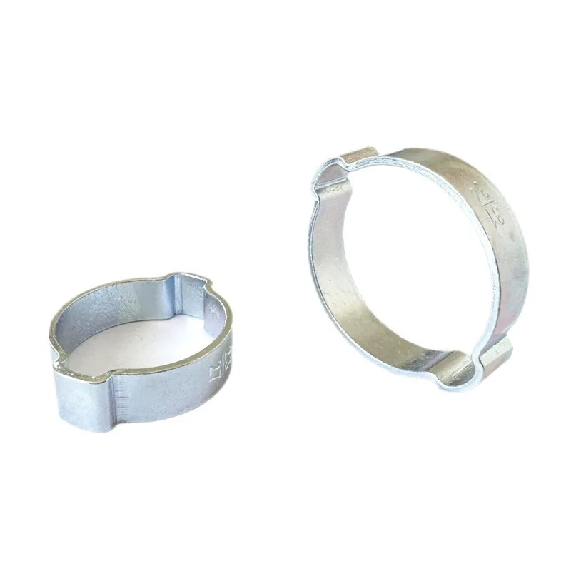 Stainless Steel Fastener 2 Ear Hose Clamp Double Ear Clamp for Pipe Use