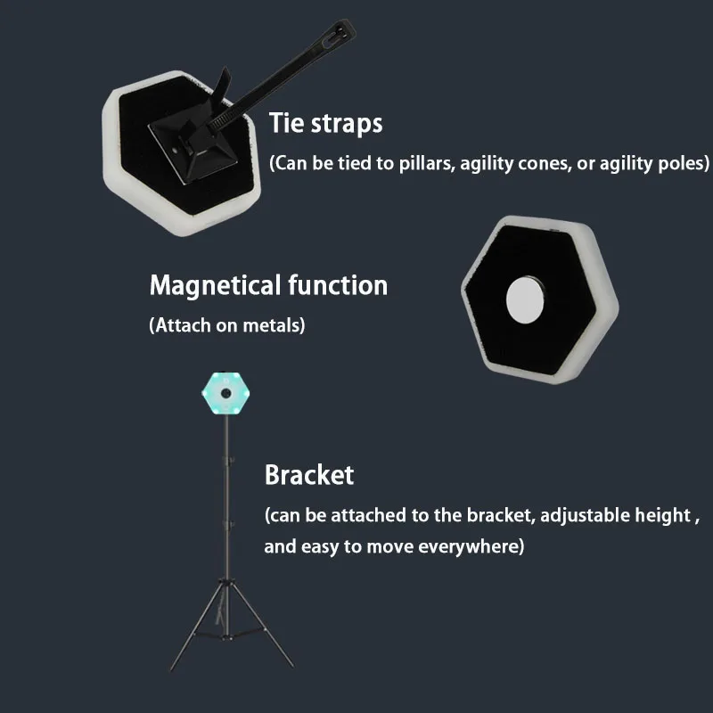 Reaction Training Light lamp Speed Agility Basketball Boxing Fencing Physical Rehabilitation of Flash Reflex Training Equipment