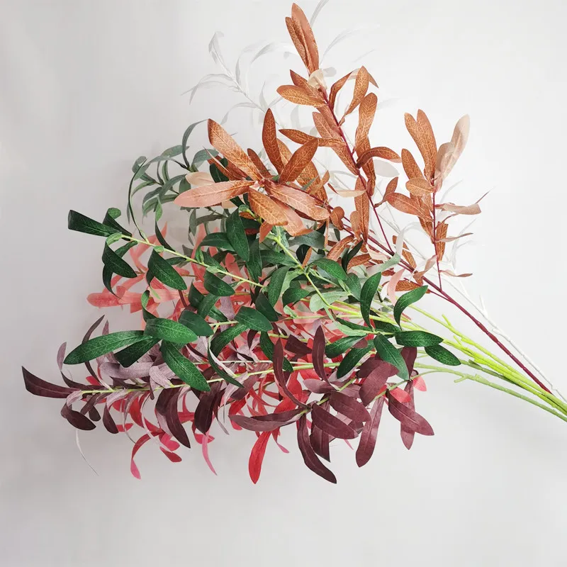 The manufacturer sells hot sales of Nordic wedding decoration artificial plant olive branches