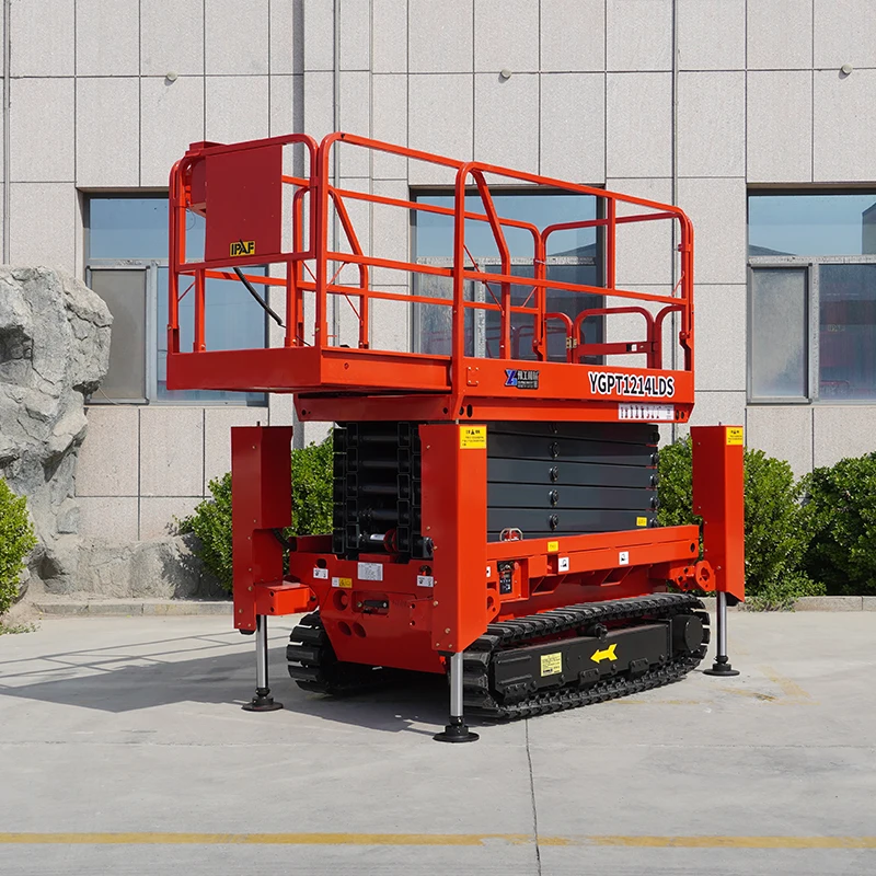 China Lift Platform Suppliers Hydraulic Fixed Scissor Lift Platform YG Factory