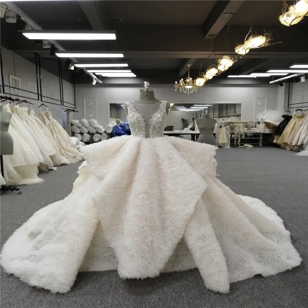 2020 BaiYi High quality luxury wedding dress