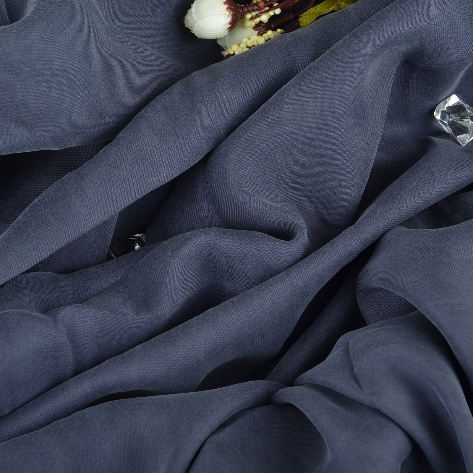 Нет минимального заказа в наличии, Песочная моющаяся вискозная ткань Cupro для платья или рубашки